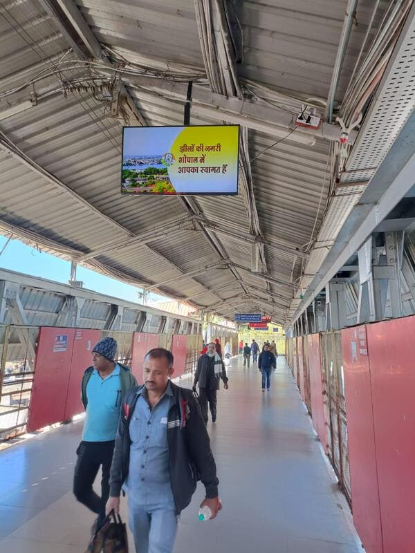 Bhopal Railway Branding