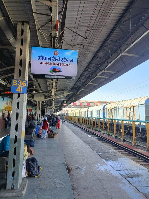 Bhopal Railway Branding