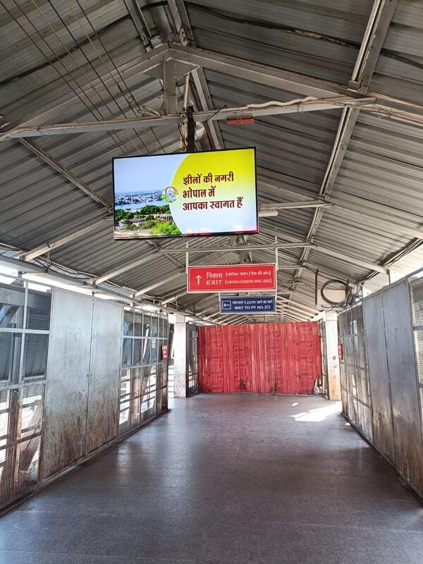 Bhopal Railway Branding