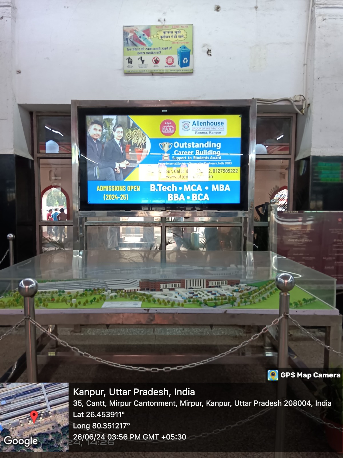 Kanpur Railway Branding