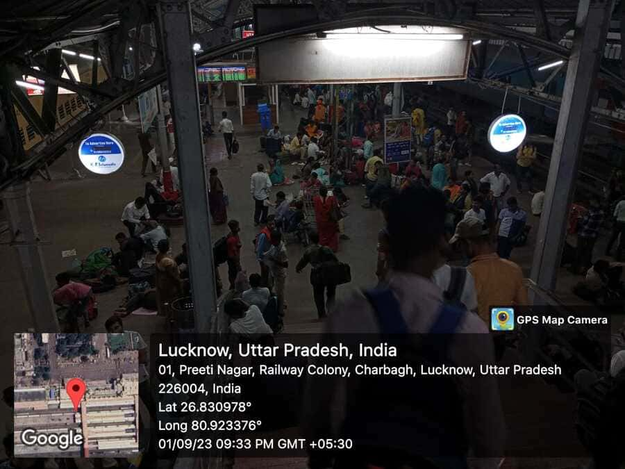 Lucknow Railway Branding