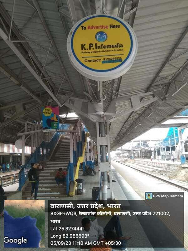 Varanasi Railway Branding
